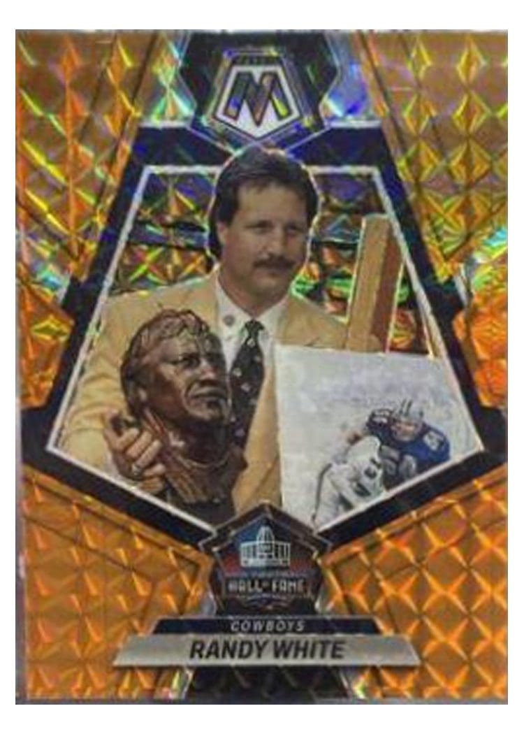 2023 Panini Mosaic Base Set Randy White Orange #276 card