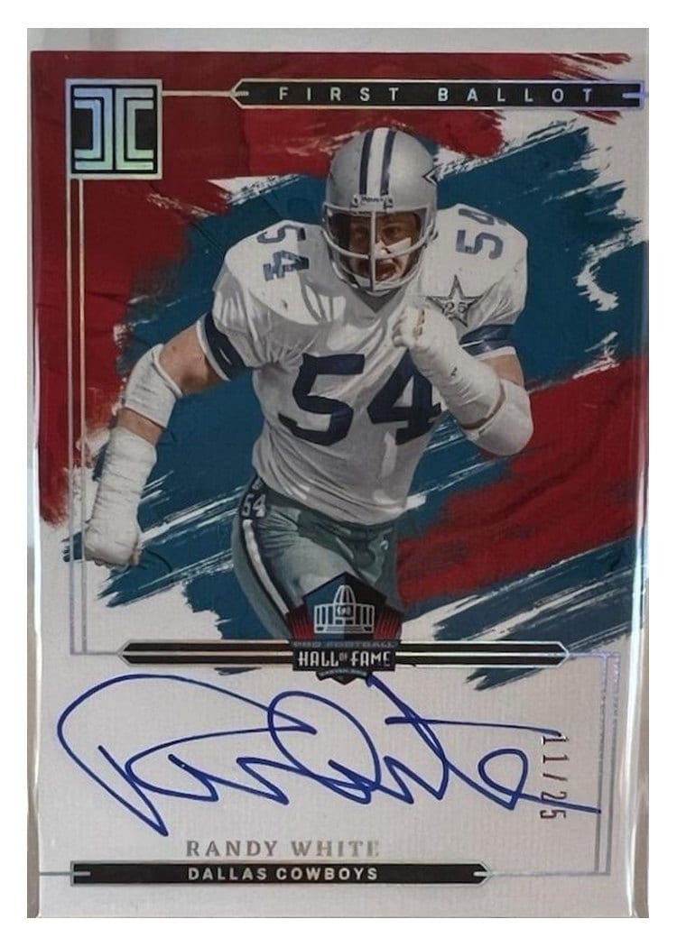 2024 Panini Impeccable First Ballot Signatures Randy White #5 card