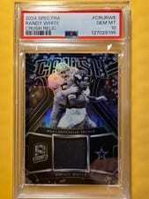 2024 Panini Spectra Crush Relics Randy White #CRU-RWE card
