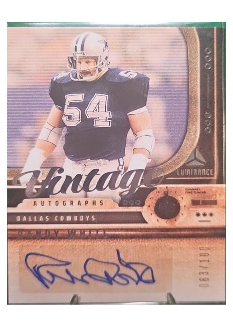 2025 Panini Luminance Vintage Autographs Randy White #5 card