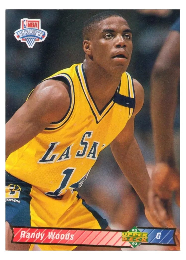 1992 Upper Deck Randy Woods #12 card