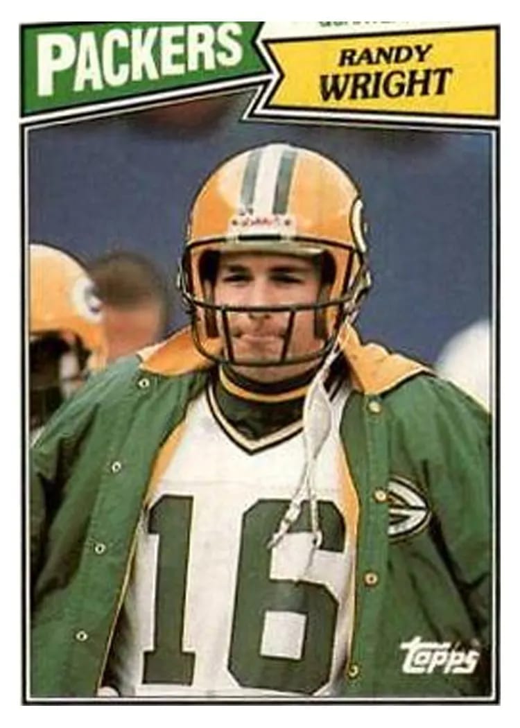 1987 Topps Randy Wright #351 card