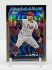 2024 Topps Chrome Update 2024 All-Star Game Ranger Suarez #ASGC-30 card