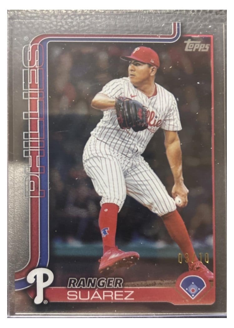 2025 Topps Base Set Ranger Suárez #56 card