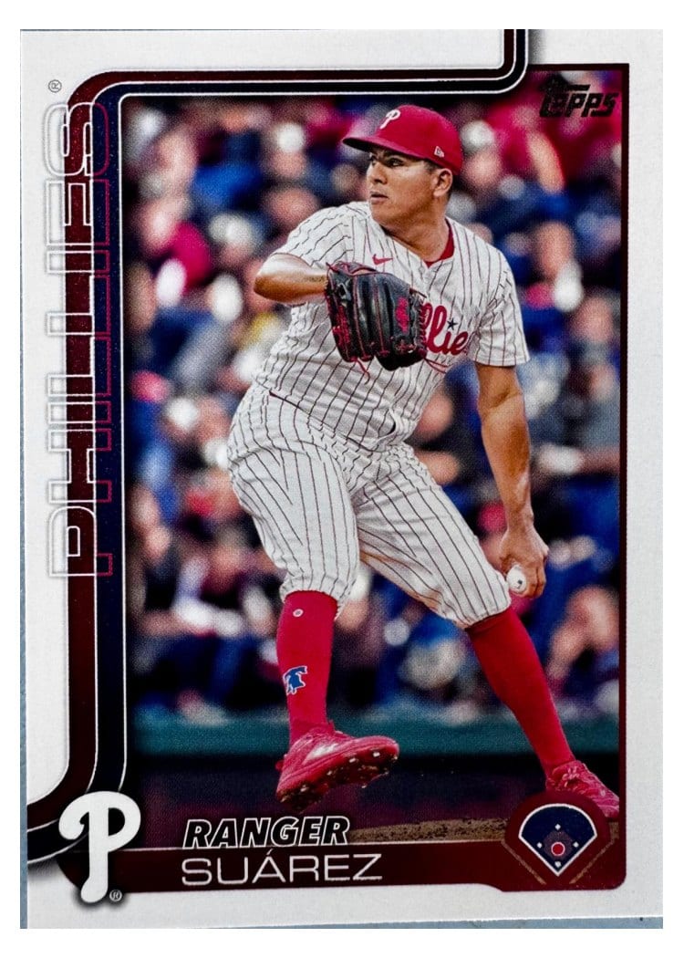 2025 Topps Base Set Ranger Suárez #56 card