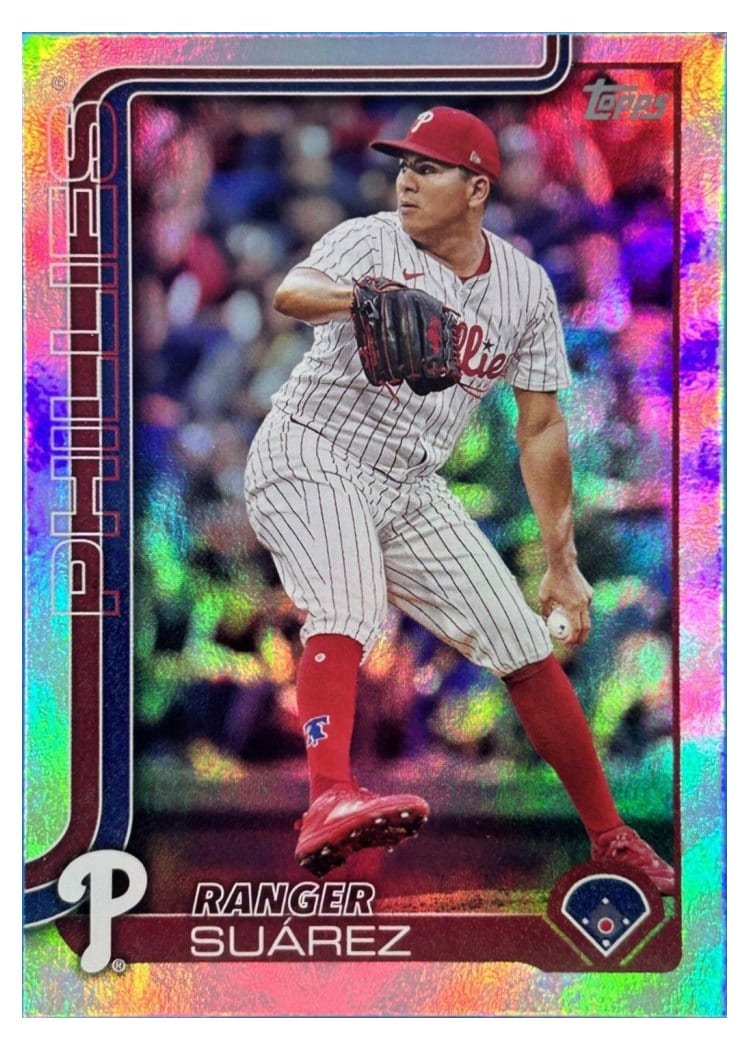 2025 Topps Base Set Ranger Suárez #56 card