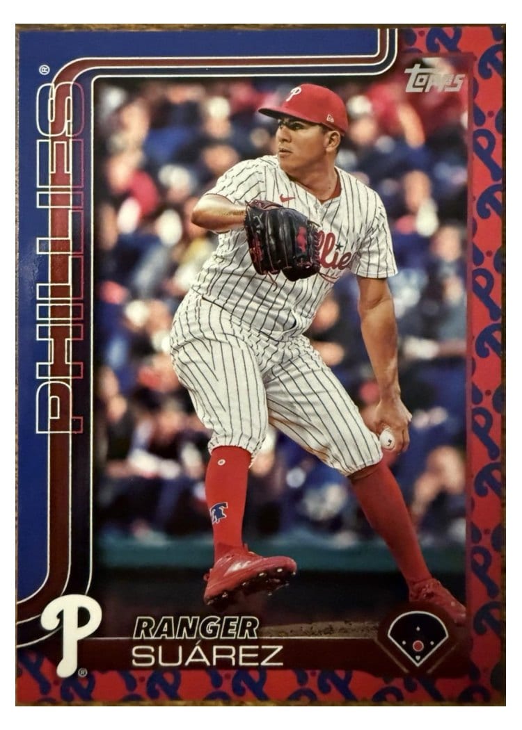 2025 Topps Base Set Ranger Suárez #56 card