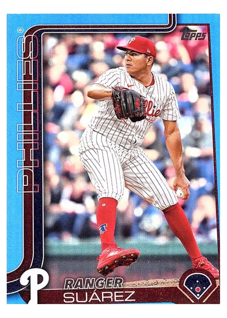 2025 Topps Base Set Ranger Suárez #56 card
