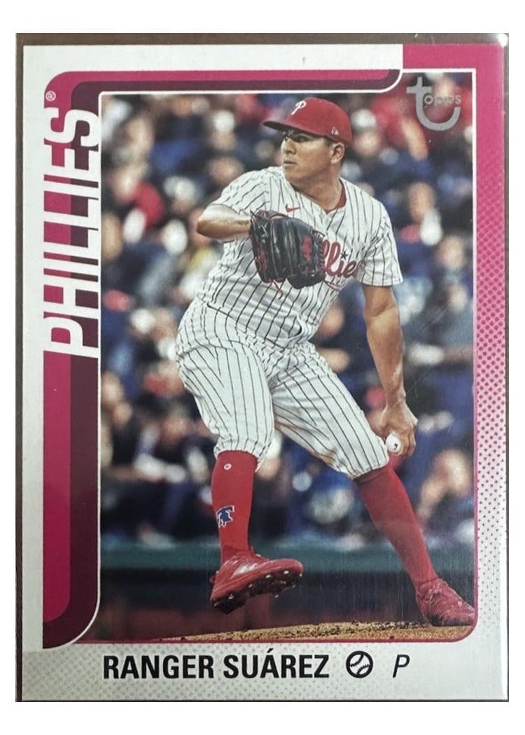 2025 Topps Base Set Ranger Suárez #56 card