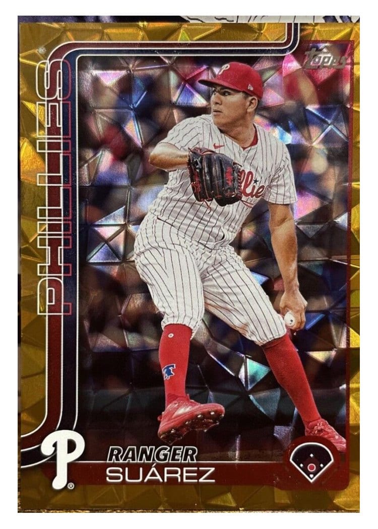 2025 Topps Base Set Ranger Suárez #56 card