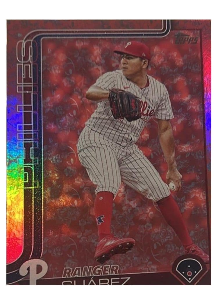 2025 Topps Base Set Ranger Suárez #56 card