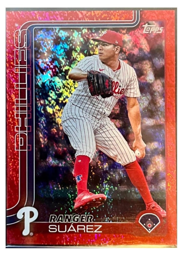 2025 Topps Base Set Ranger Suárez #56 card