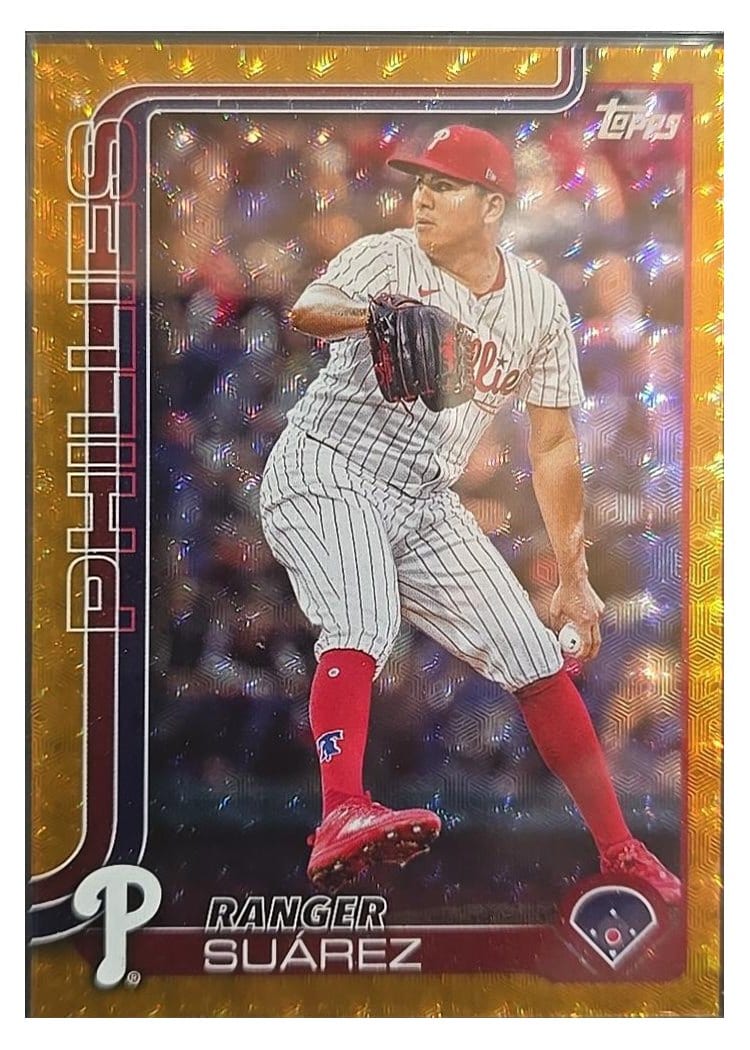 2025 Topps Base Set Ranger Suárez #56 card