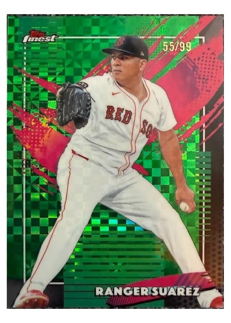 2026 Topps Finest Ranger Suarez #280 card