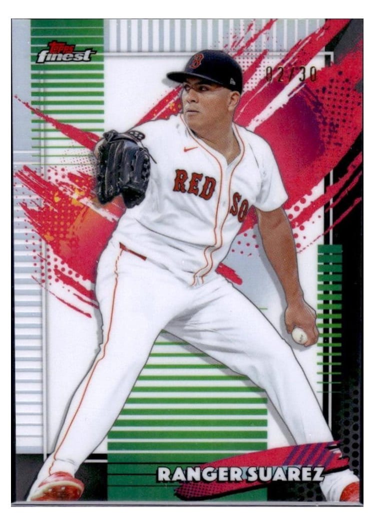 2026 Topps Finest Ranger Suarez #280 card