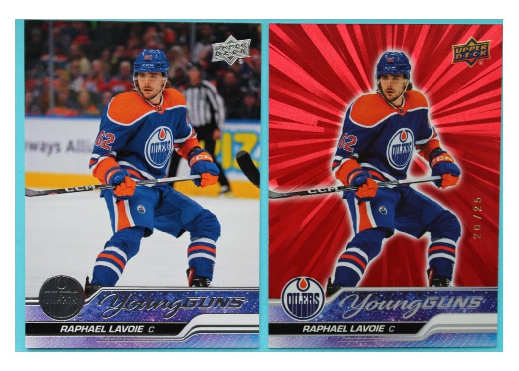2023-24 Upper Deck Base Set Raphael Lavoie #499 card