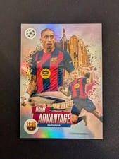 2025-26 Topps UEFA Club Competitions Home Pitch Advantage Raphinha #HP-2 card