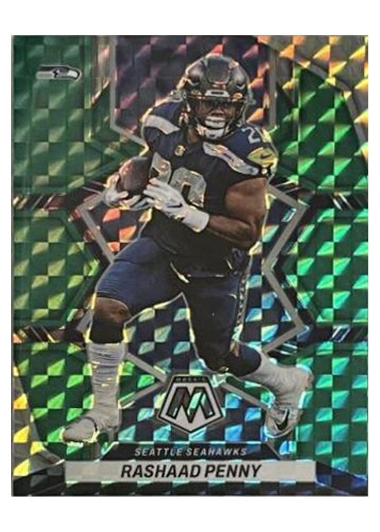 2022 Panini Mosaic Base Set Rashaad Penny #172 card