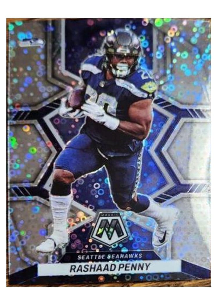 2022 Panini Mosaic Base Set Rashaad Penny #172 card