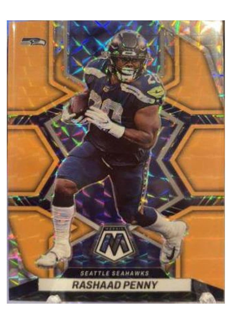 2022 Panini Mosaic Base Set Rashaad Penny #172 card