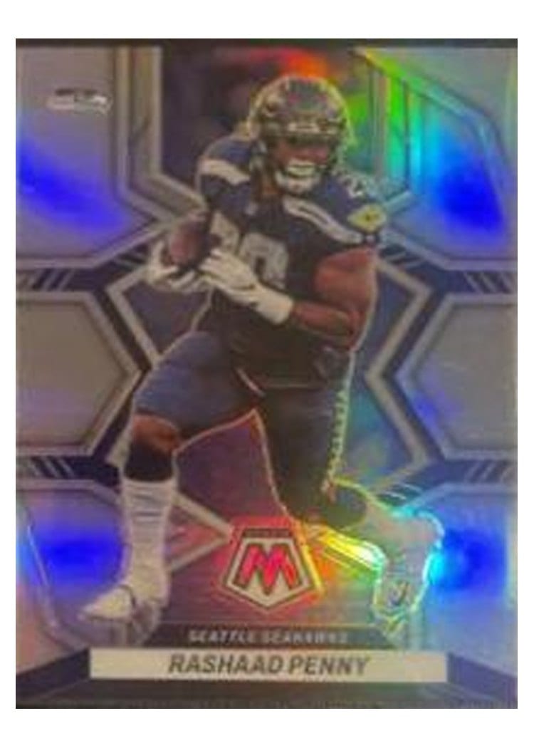 2022 Panini Mosaic Base Set Rashaad Penny #172 card