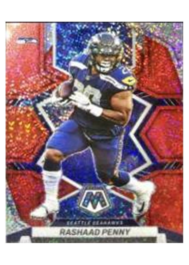 2022 Panini Mosaic Base Set Rashaad Penny #172 card