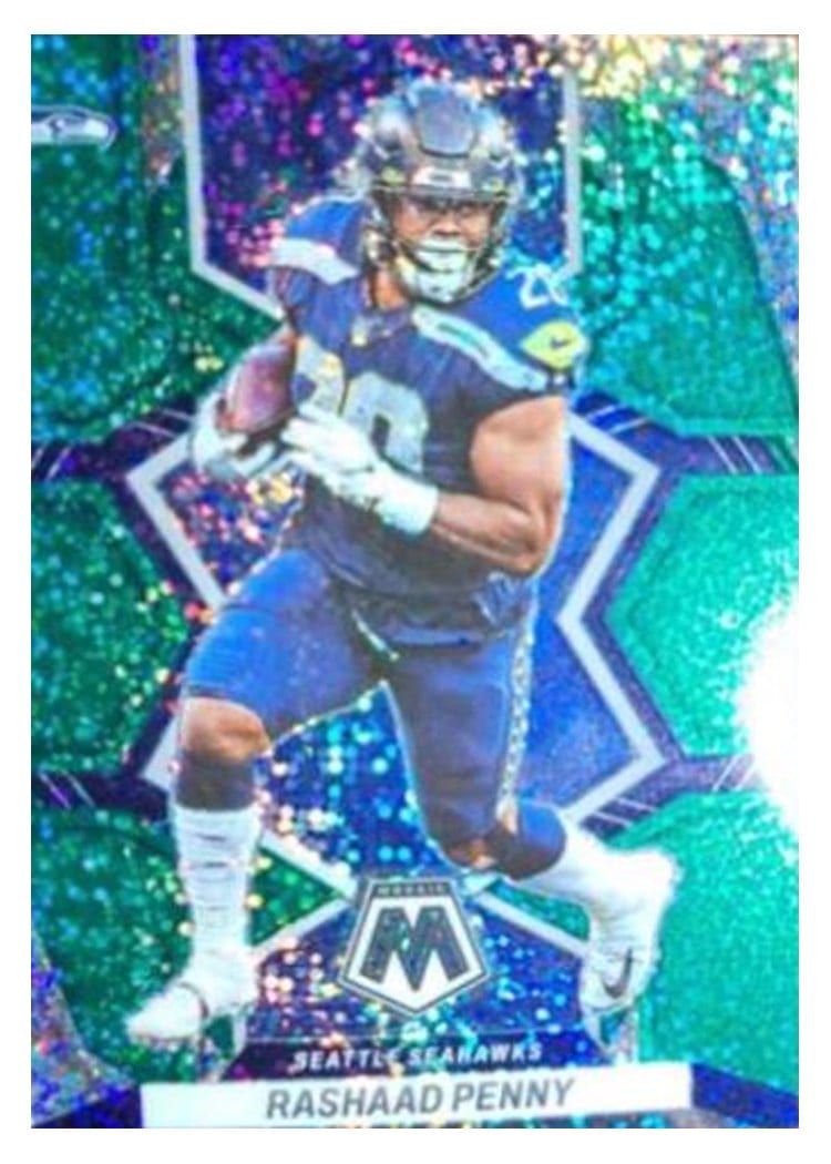 2022 Panini Mosaic Base Set Rashaad Penny #172 card