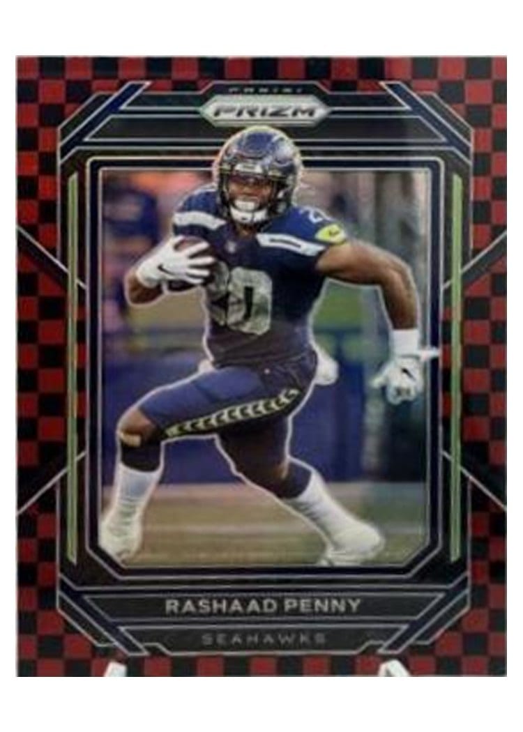 2022 Panini Prizm Base Set Rashaad Penny #255 card
