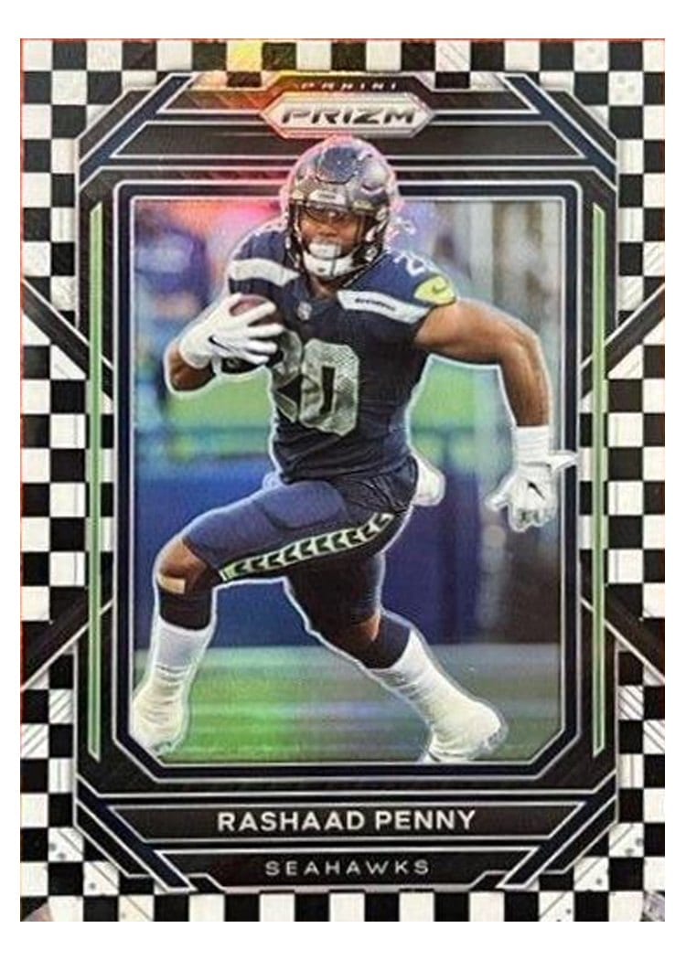 2022 Panini Prizm Base Set Rashaad Penny #255 card