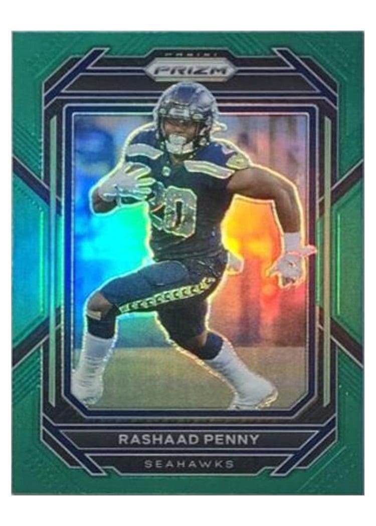 2022 Panini Prizm Base Set Rashaad Penny #255 card
