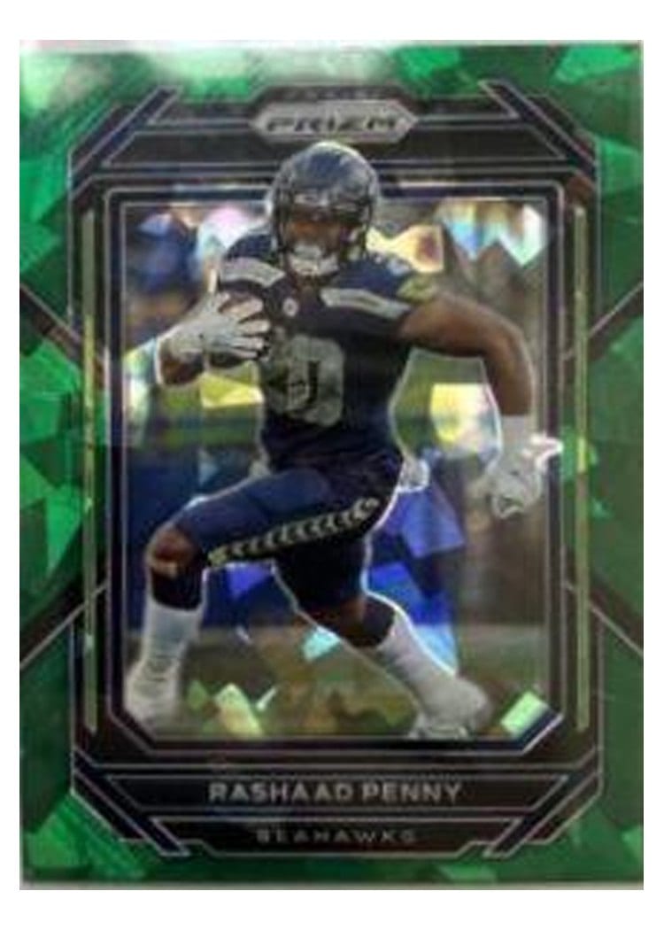 2022 Panini Prizm Base Set Rashaad Penny #255 card