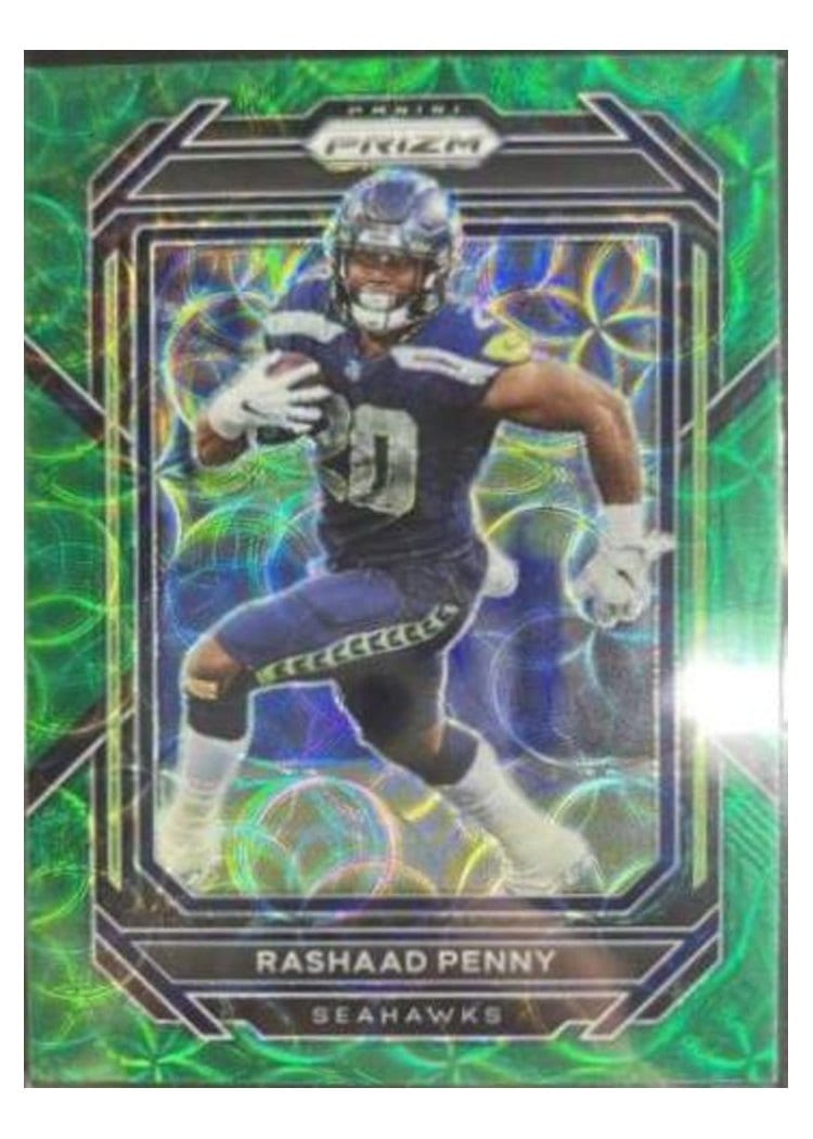 2022 Panini Prizm Base Set Rashaad Penny #255 card