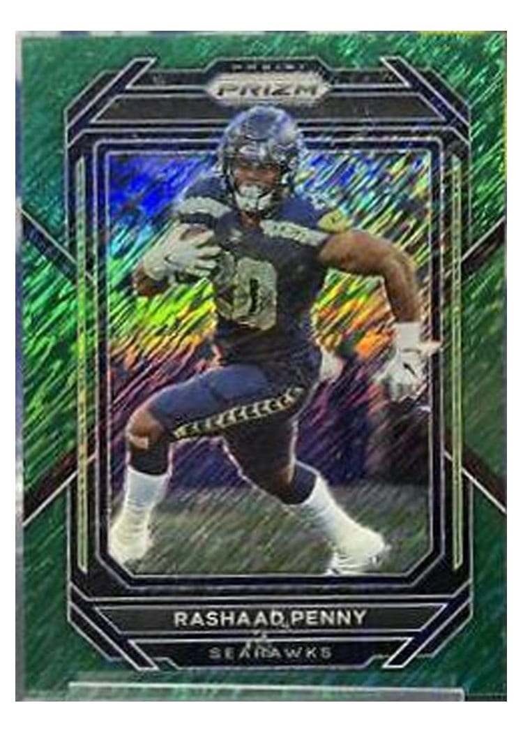 2022 Panini Prizm Base Set Rashaad Penny #255 card