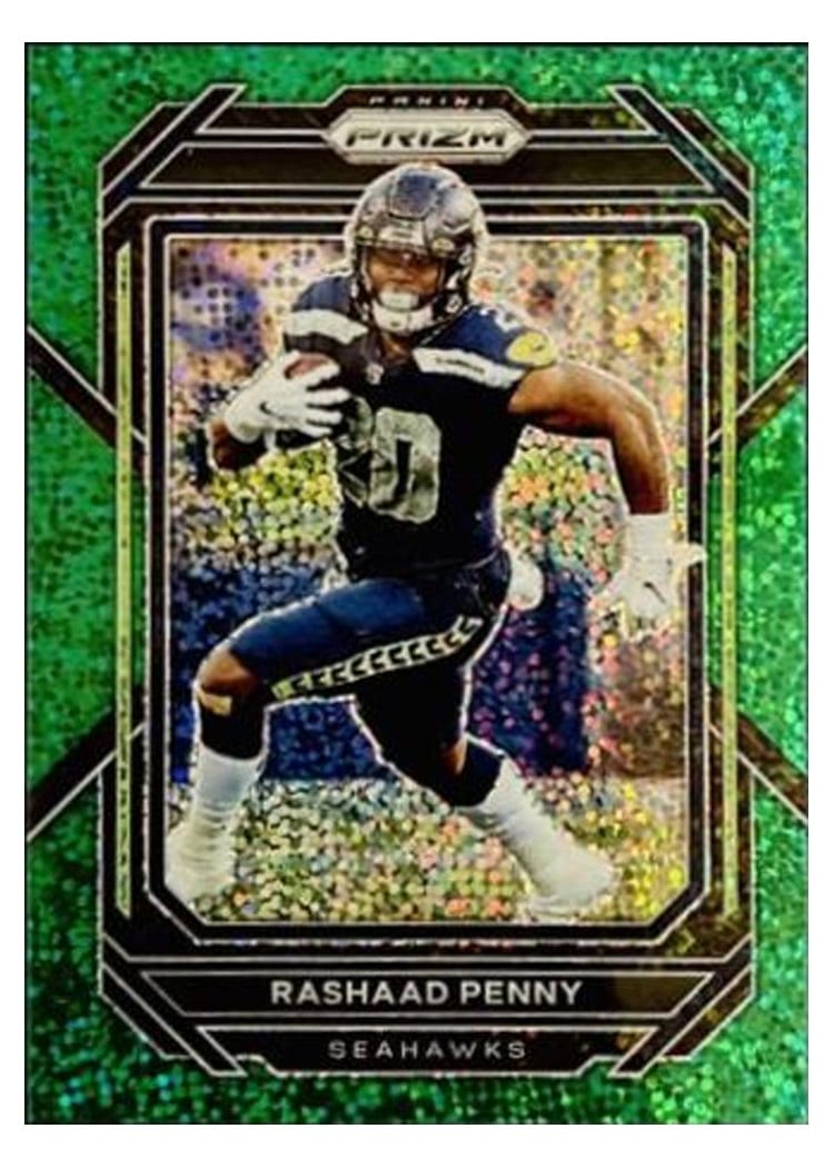 2022 Panini Prizm Base Set Rashaad Penny #255 card