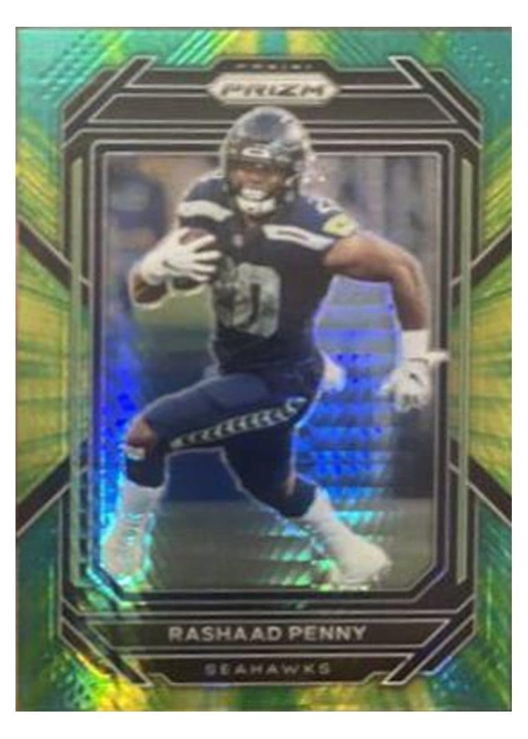 2022 Panini Prizm Base Set Rashaad Penny #255 card