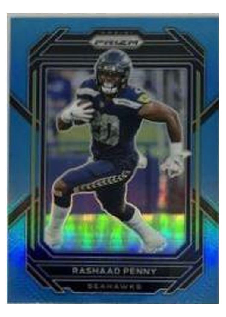 2022 Panini Prizm Base Set Rashaad Penny #255 card