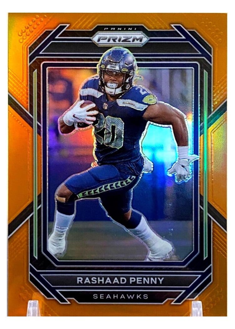 2022 Panini Prizm Base Set Rashaad Penny #255 card