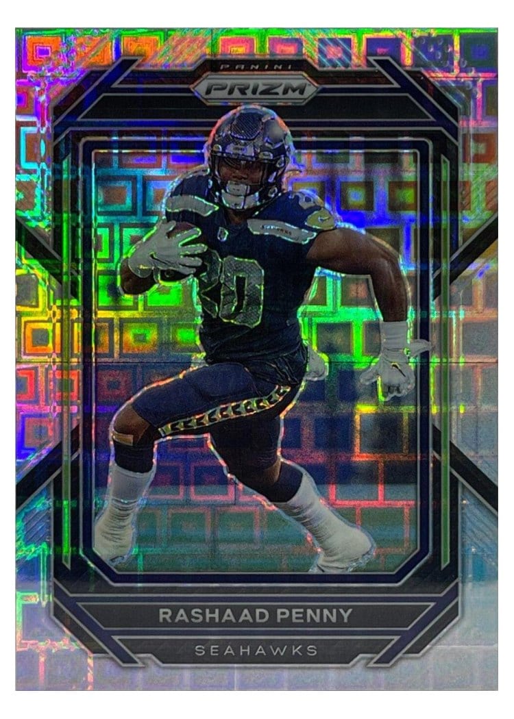 2022 Panini Prizm Base Set Rashaad Penny #255 card