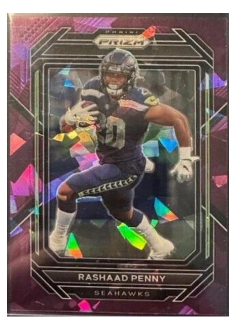 2022 Panini Prizm Base Set Rashaad Penny #255 card
