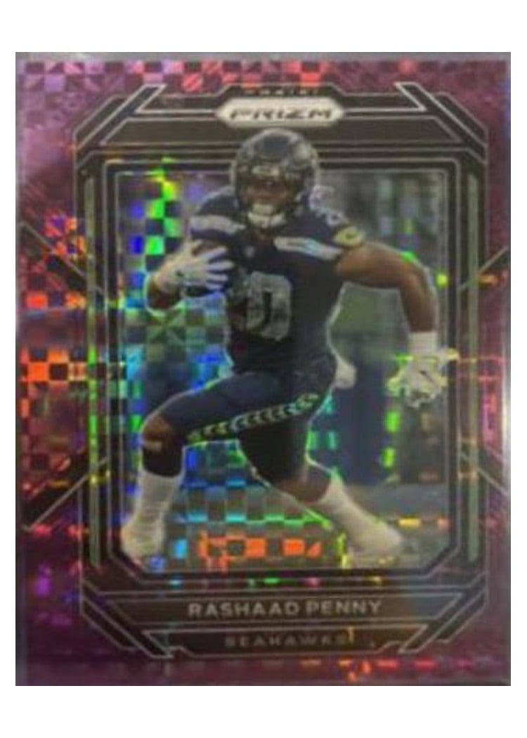 2022 Panini Prizm Base Set Rashaad Penny #255 card