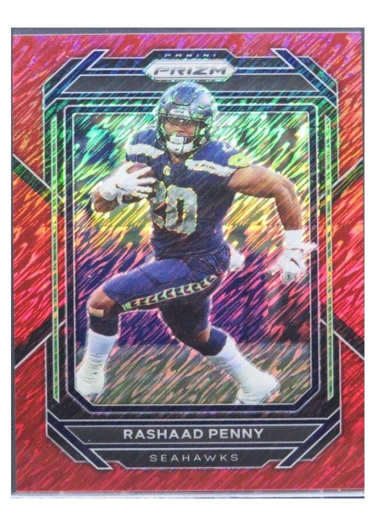 2022 Panini Prizm Base Set Rashaad Penny #255 card