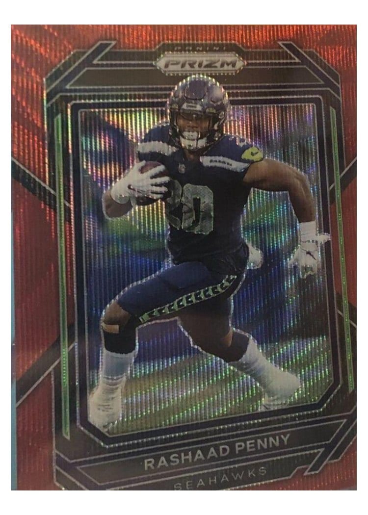 2022 Panini Prizm Base Set Rashaad Penny #255 card
