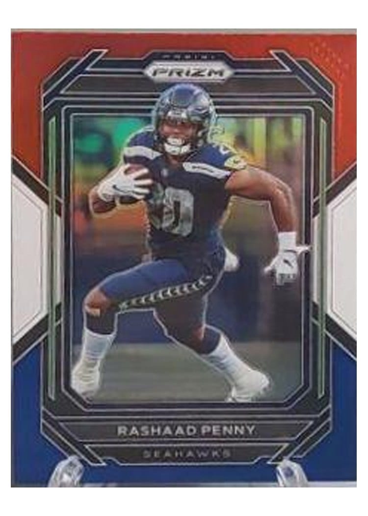 2022 Panini Prizm Base Set Rashaad Penny #255 card