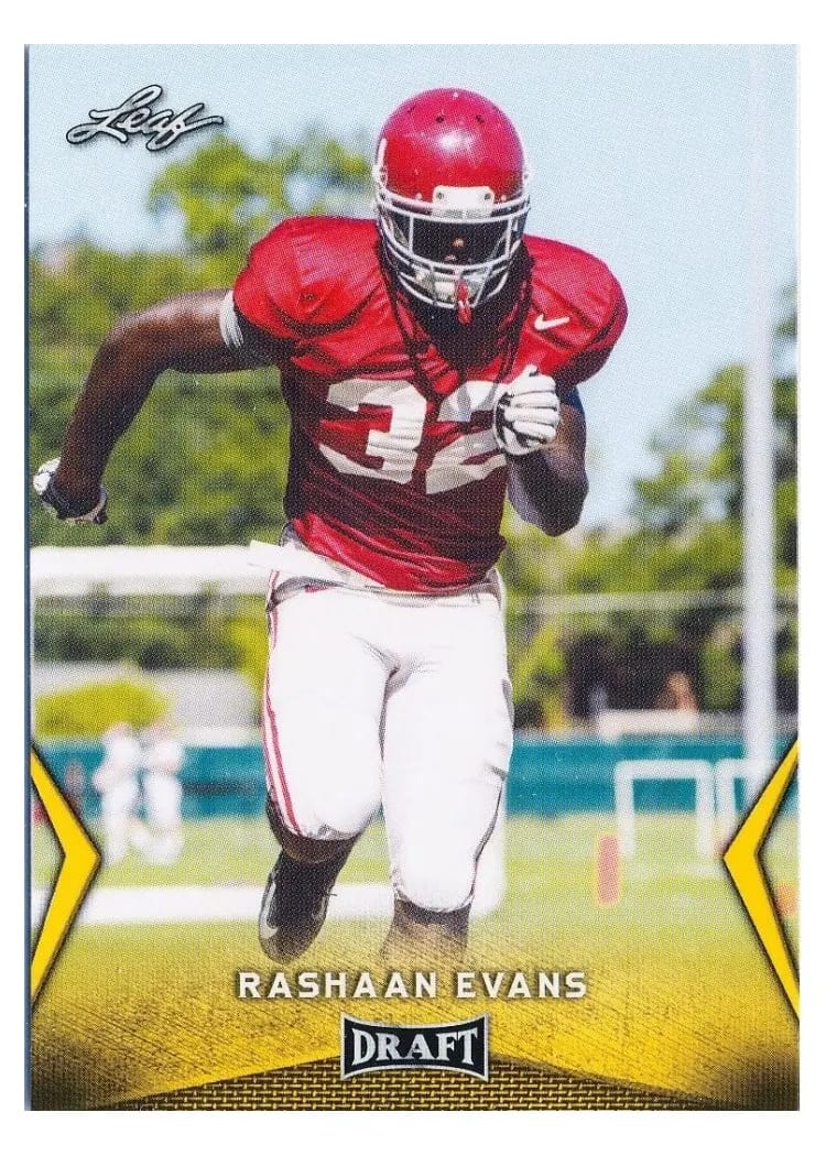 2018 Leaf Draft Rashaan Evans #48 card