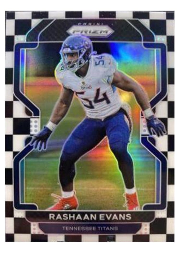 2021 Panini Prizm Base Set Rashaan Evans #6 card