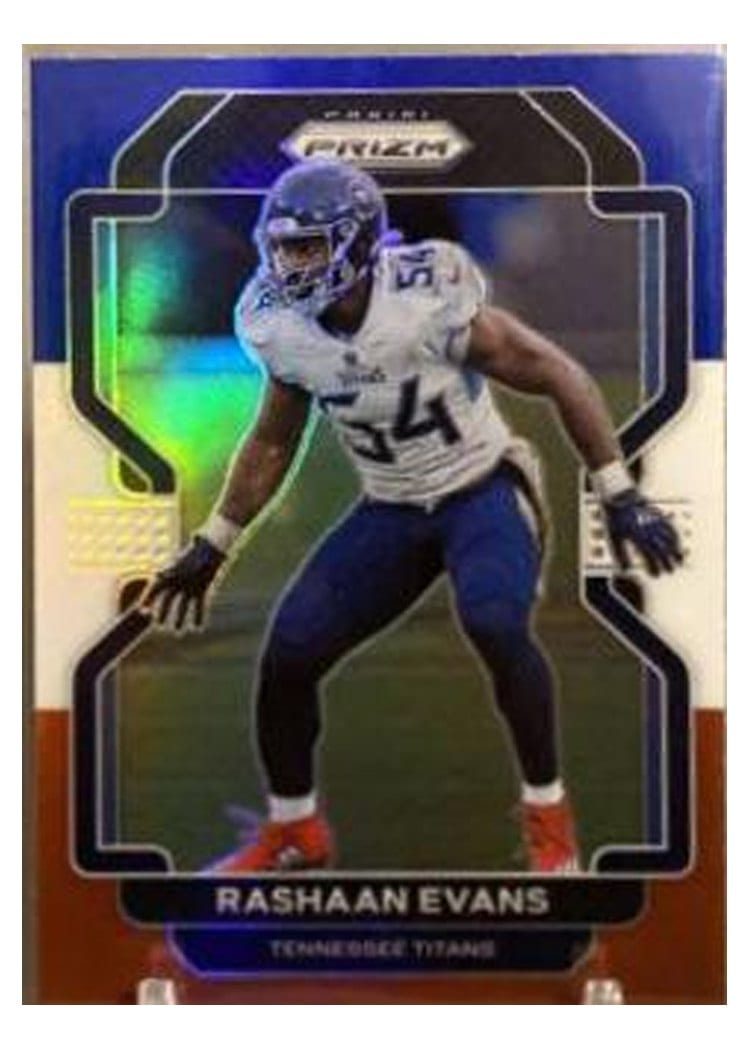 2021 Panini Prizm Base Set Rashaan Evans #6 card
