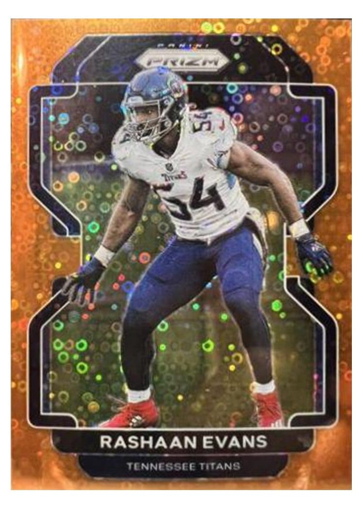 2021 Panini Prizm Base Set Rashaan Evans #6 card