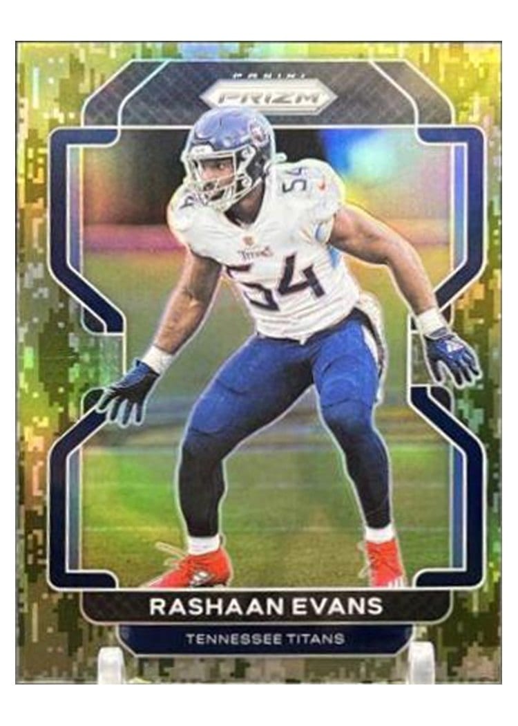 2021 Panini Prizm Base Set Rashaan Evans #6 card