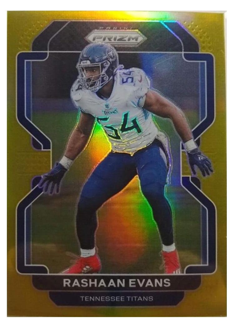 2021 Panini Prizm Base Set Rashaan Evans #6 card