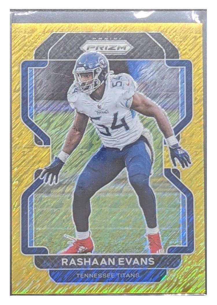 2021 Panini Prizm Base Set Rashaan Evans #6 card